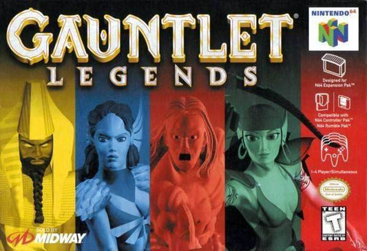 Gauntlet: Legends (Nintendo 64) - Game Manual Only