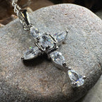 Clarice Celtic Cross Necklace