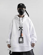 HiH11 Industrial X Hoodie - white / M