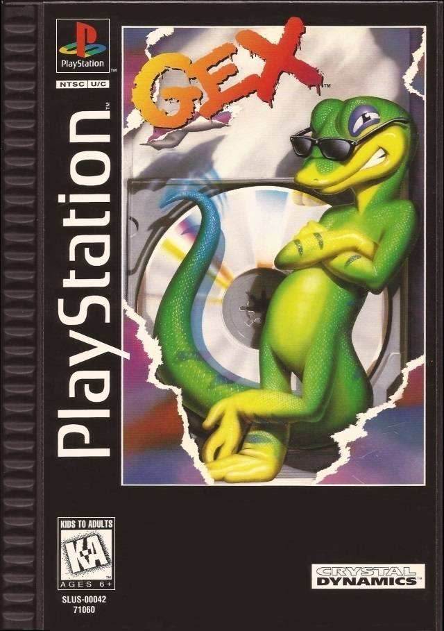 Gex (Long Box) (Playstation) - Game Manual Only