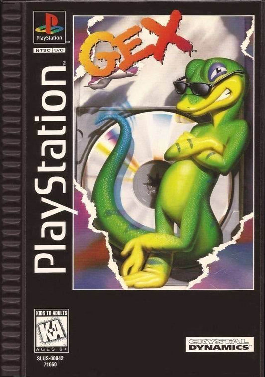 Gex (Long Box) (Playstation) - Game Manual Only