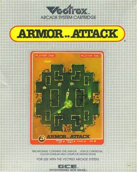 Armor Attack (Vectrex) - Game Manual Only