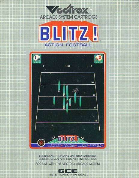 Blitz! (Vectrex) - Game Manual Only