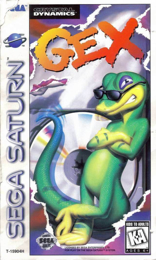 Gex (Sega Saturn) - Game Manual Only