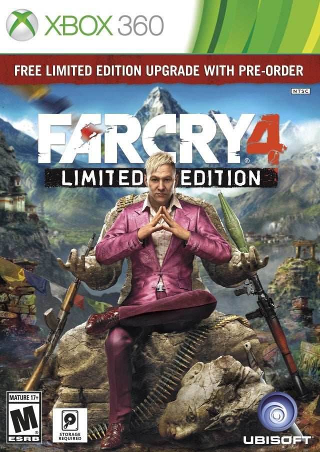 Far Cry 4 Limited Edition (Xbox 360) - Game Manual Only
