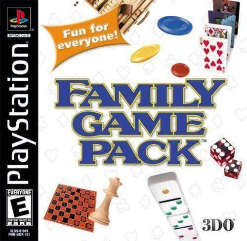Family Game Pack (Playstation) - Game Manual Only