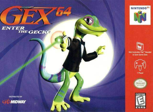 Gex 64: Enter the Gecko (Nintendo 64) - Game Manual Only