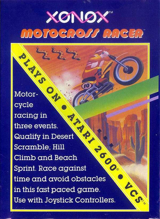 Motocross Racer (Atari 2600) - Game Manual Only
