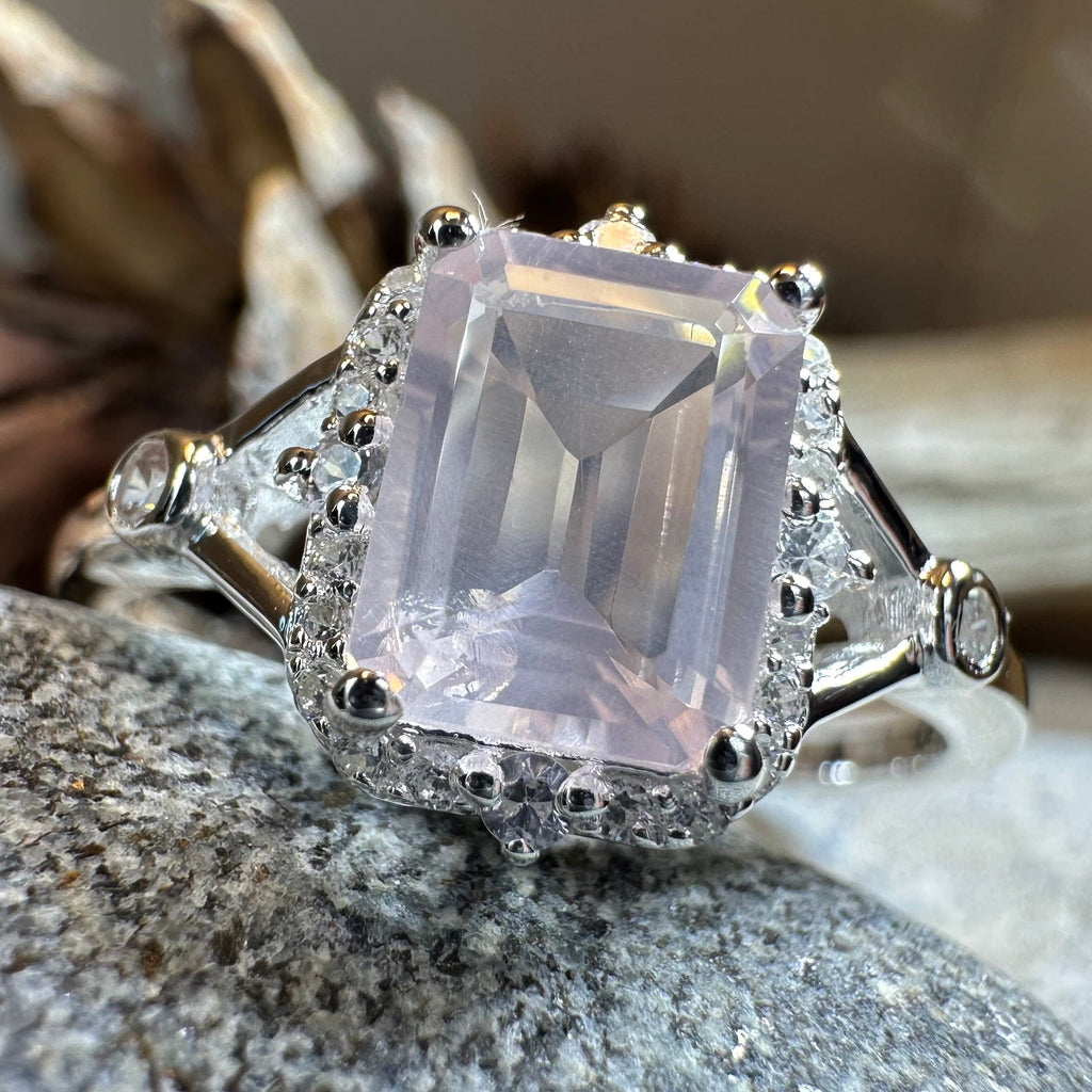 Tianna Rose Quartz Ring