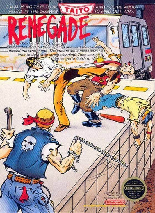 Renegade (Nintendo NES) - Game Manual Only