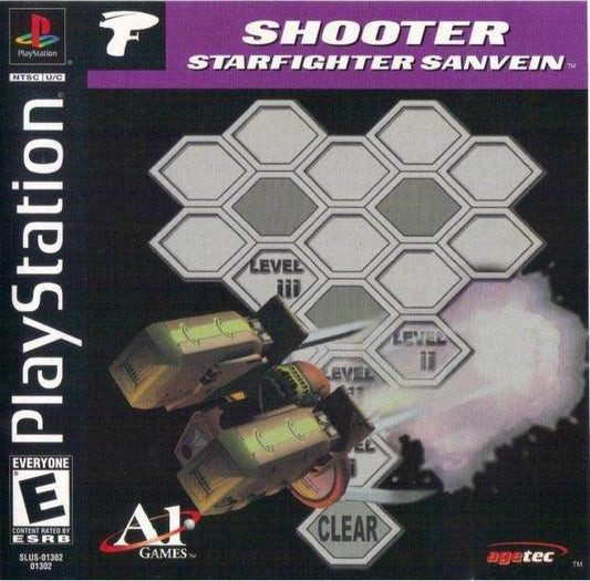 Shooter Starfighter Sanvein (Playstation) - Game Manual Only