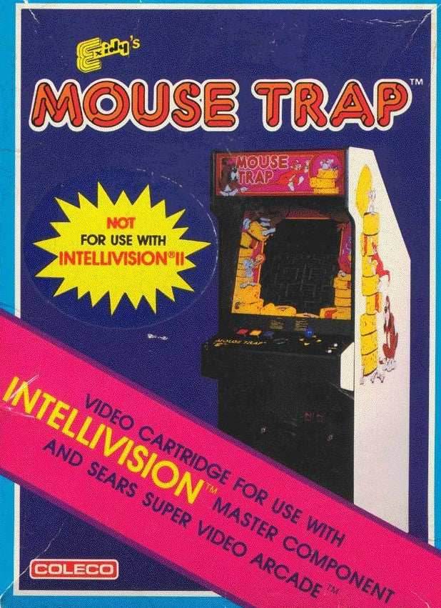 Mouse Trap (Intellivision) - Game Manual Only