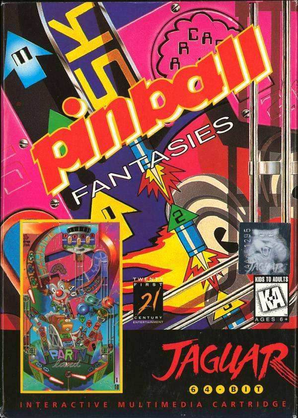 Pinball Fantasies (Atari Jaguar) - Game Only