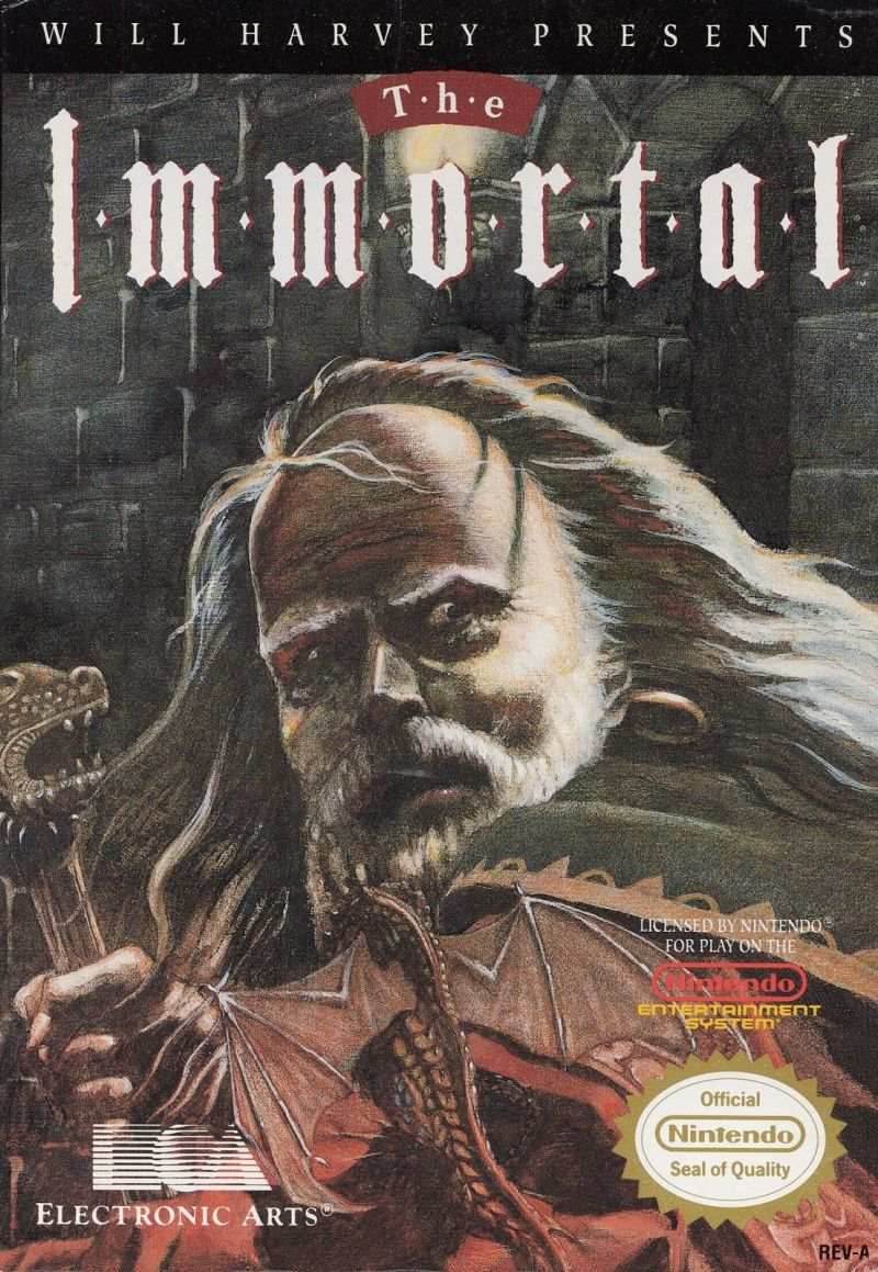 The Immortal (Nintendo NES) - Game Manual Only
