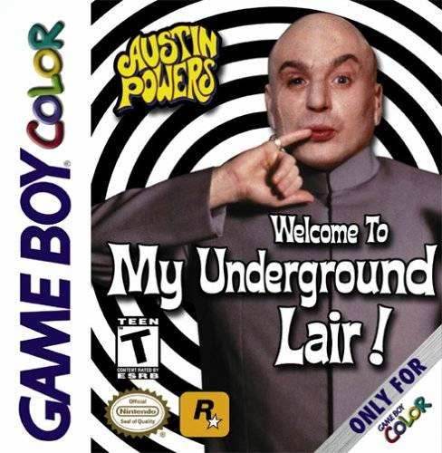 Austin Powers: Welcome to my Underground Lair (Gameboy Color) - Game Manual Only