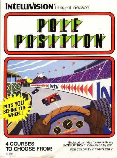 Pole Position (Intellivision) - Game Manual Only