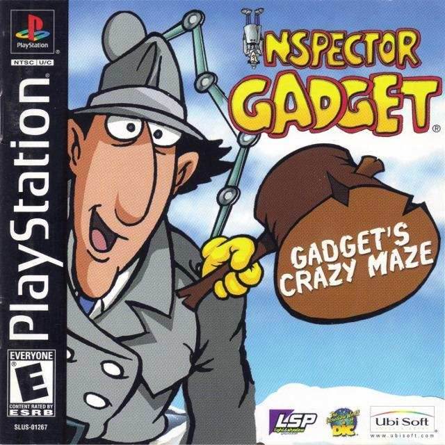 Inspector Gadget Gradet's Crazy Maze (Playstation) - Game Manual Only