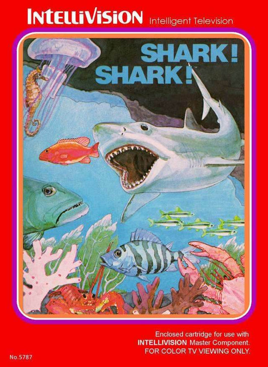 Shark! Shark! (Intellivision) - Game Manual Only
