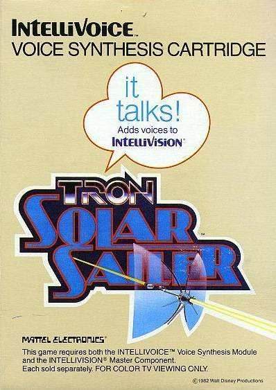 Tron Solar Sailer (Intellivision) - Game Manual Only