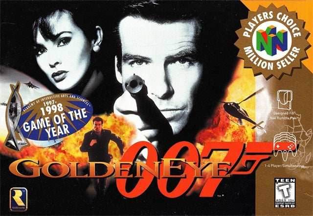 GoldenEye 007 (Player's Choice) (Nintendo 64) - Game Manual Only