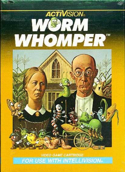 Worm Whomper (Intellivision) - Game Manual Only