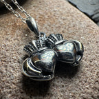 Croi Claddagh Necklace