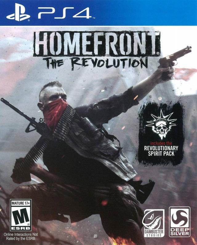 Homefront The Revolution Day One Edition (Playstation 4) - Game Manual Only