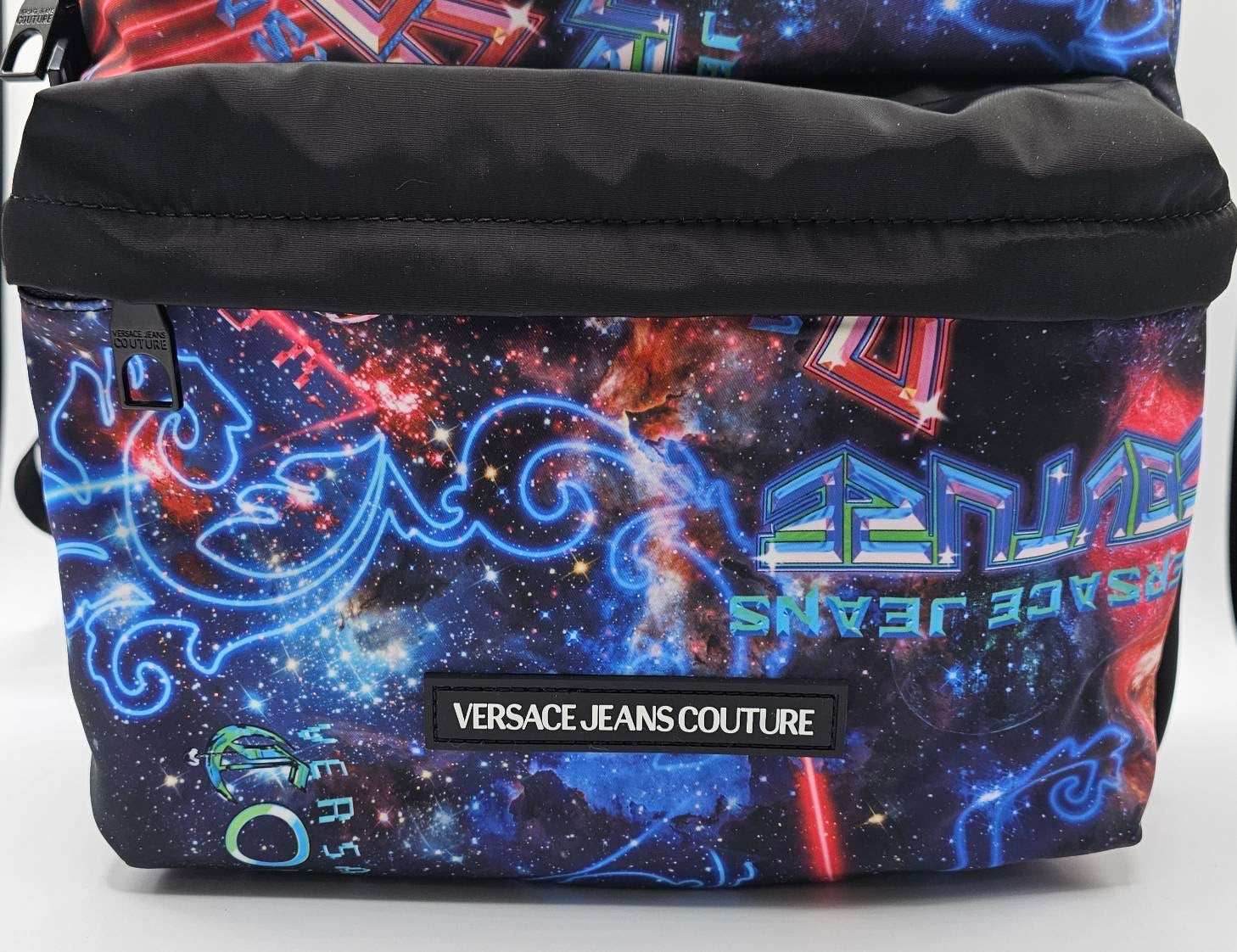 Versace Jeans Couture Logo Space Print Backpack - 