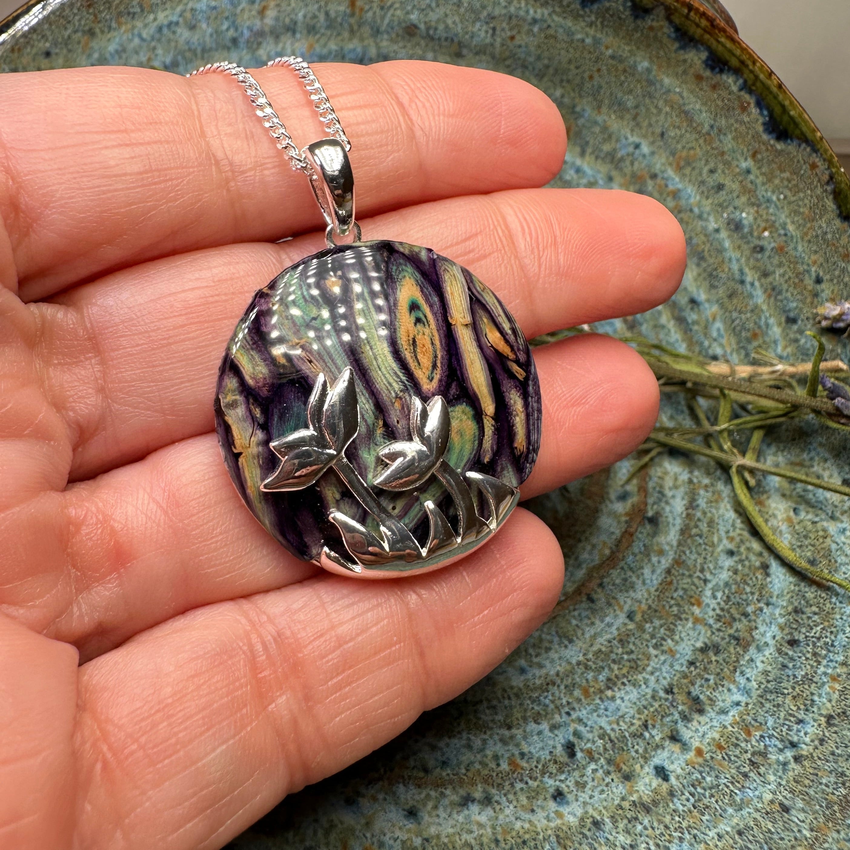 Heathergems Celtic Flower Necklace