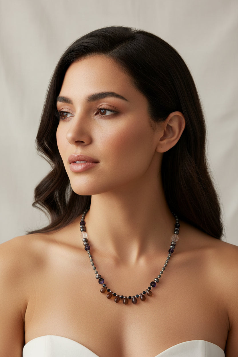 Celtic Twilight Crystal Necklace