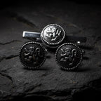 Lion of Scotland Shield Cuff Links