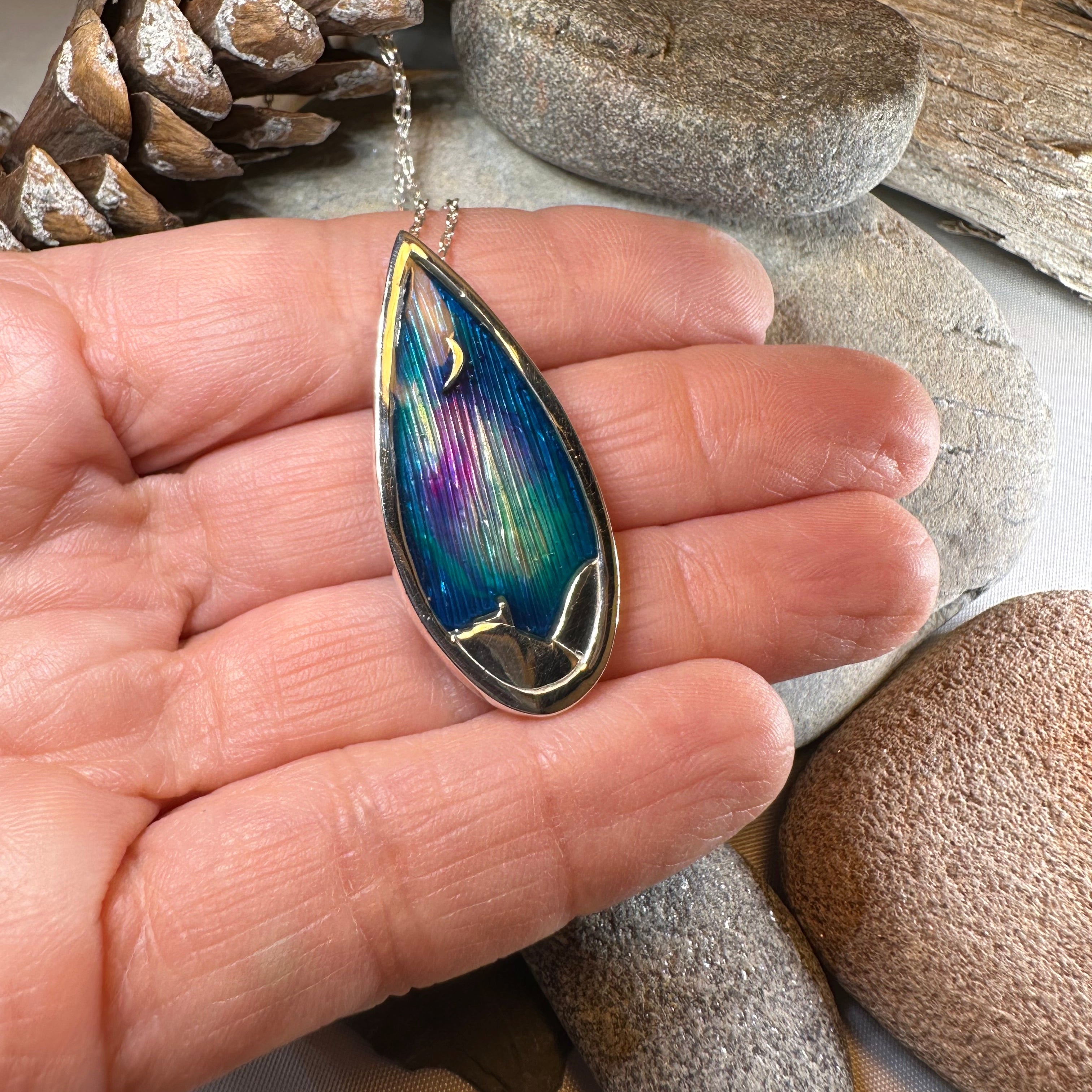 Northern Lights Sky Necklace