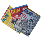 Commodore Run Magazine Various Back Issue(s) C64 C128 VIC-20 Commodore 64 Magazine - 3 Issues - January to March 1988