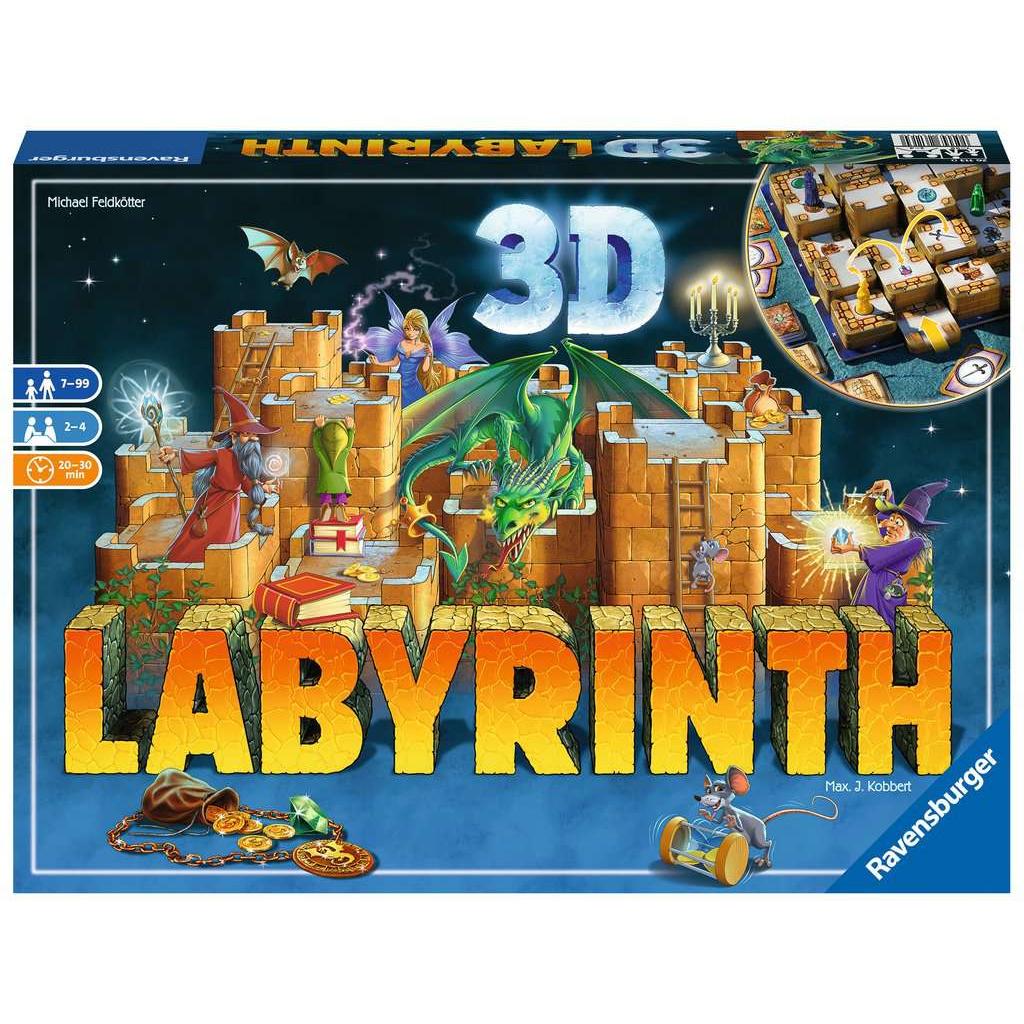 3D Labyrinth - Fantasy Boardgame - Ravensburger