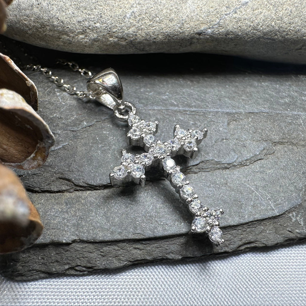 Cathedral Celtic Cross Necklace