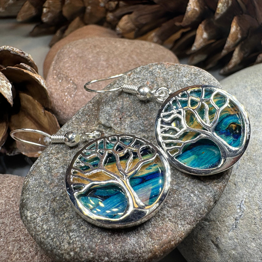 Heathergems Tree of Life Earrings