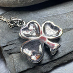Peridot Shamrock Necklace
