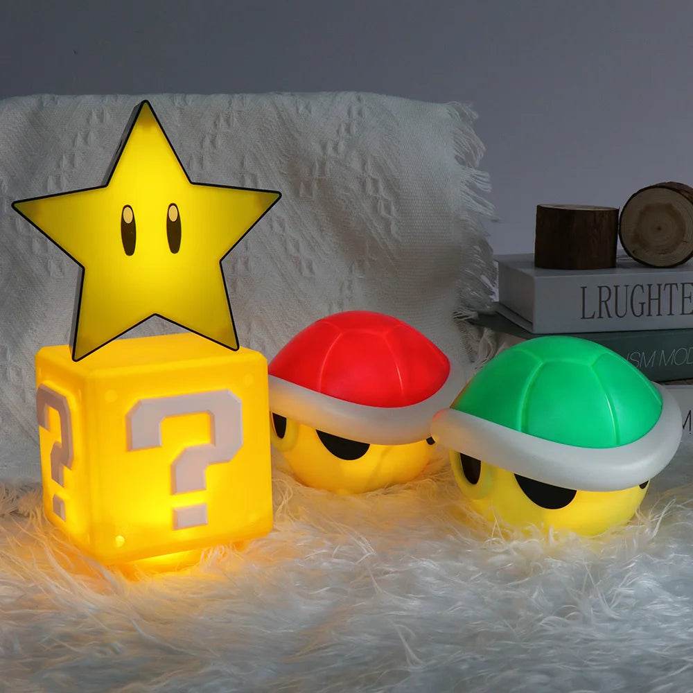 LED Question Mark Night Light Games Toy Children Table Lamp USB Charging Kids Birthday Gift - Question Block