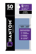 Phantom Sleeves: Purple Size (59mm x 92mm) 50 ct - Glossy Front / Glossy Back
