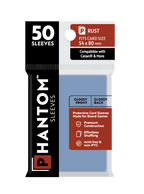 Phantom Sleeves: Rust Size (54mm x 80mm) 50 ct - Glossy Front / Glossy Back