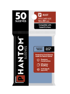 Phantom Sleeves: Rust Size (54mm x 80mm) 50 ct - Glossy Front / Matte Back