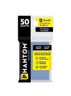 Phantom Sleeves: Yellow Size (41mm x 63mm) 50 ct - Matte Front / Matte Back