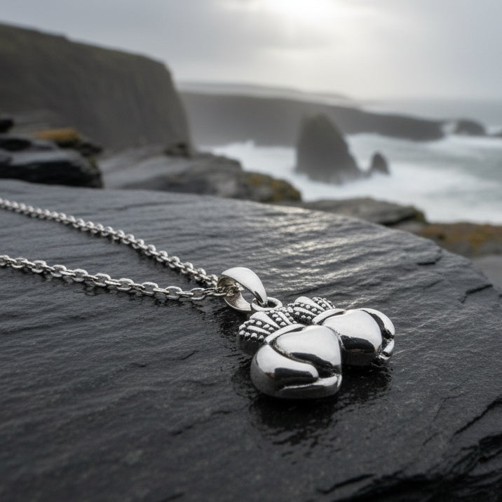 Croi Claddagh Necklace