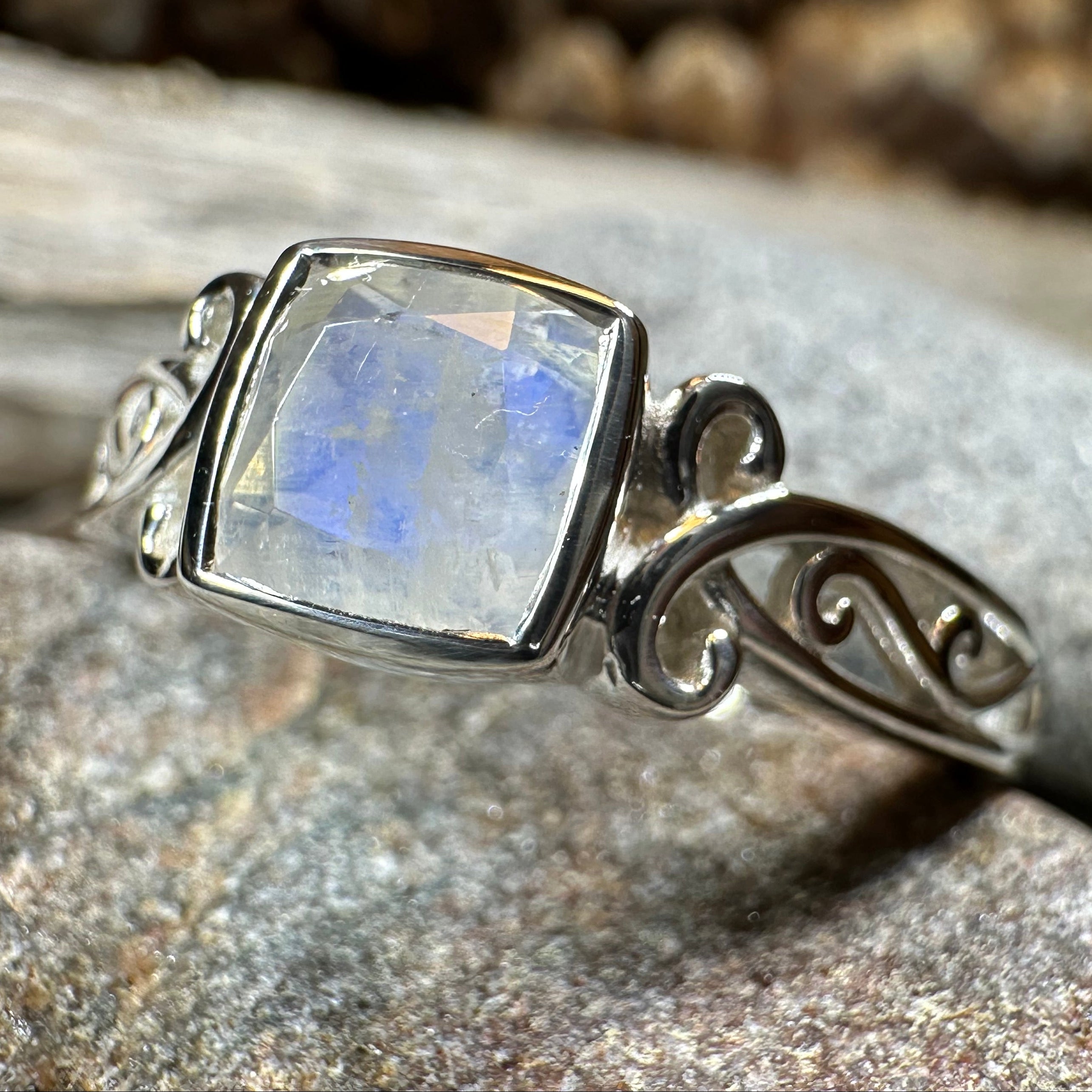 Coriena Moonstone Ring