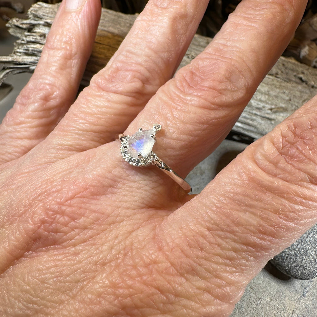 Fayre Moonstone Ring