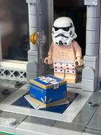 BrickMart Package / Shipping Box - Custom Printed made using LEGO parts - 