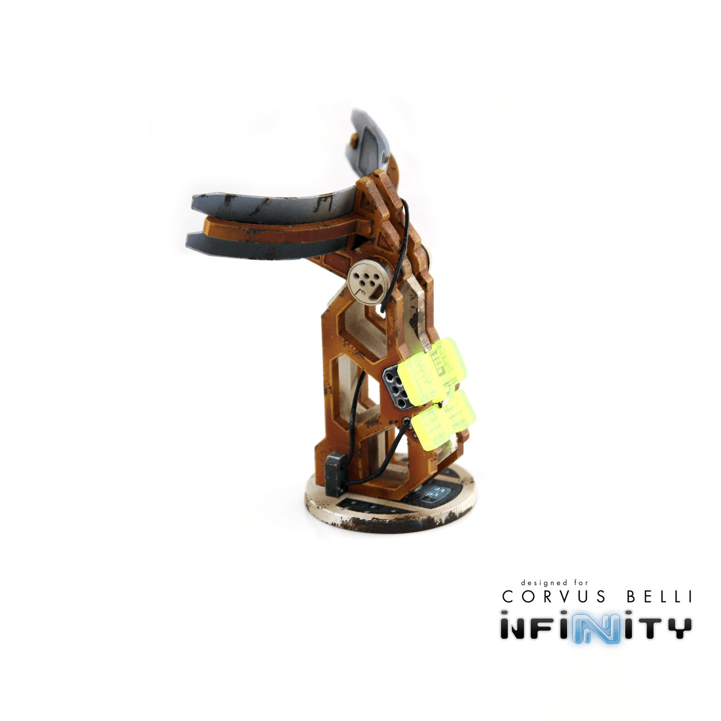 Communications Array - Fluorescent Green