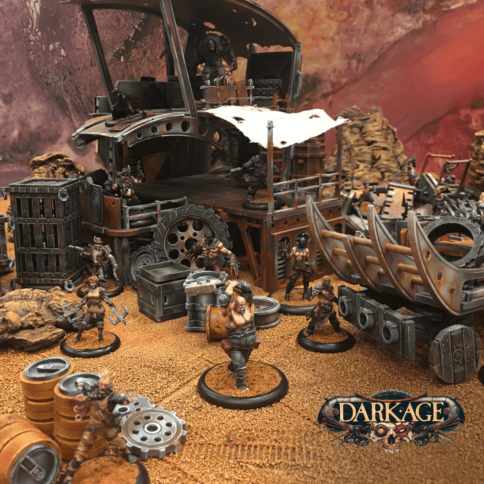 Dark Age Slave Cages - 