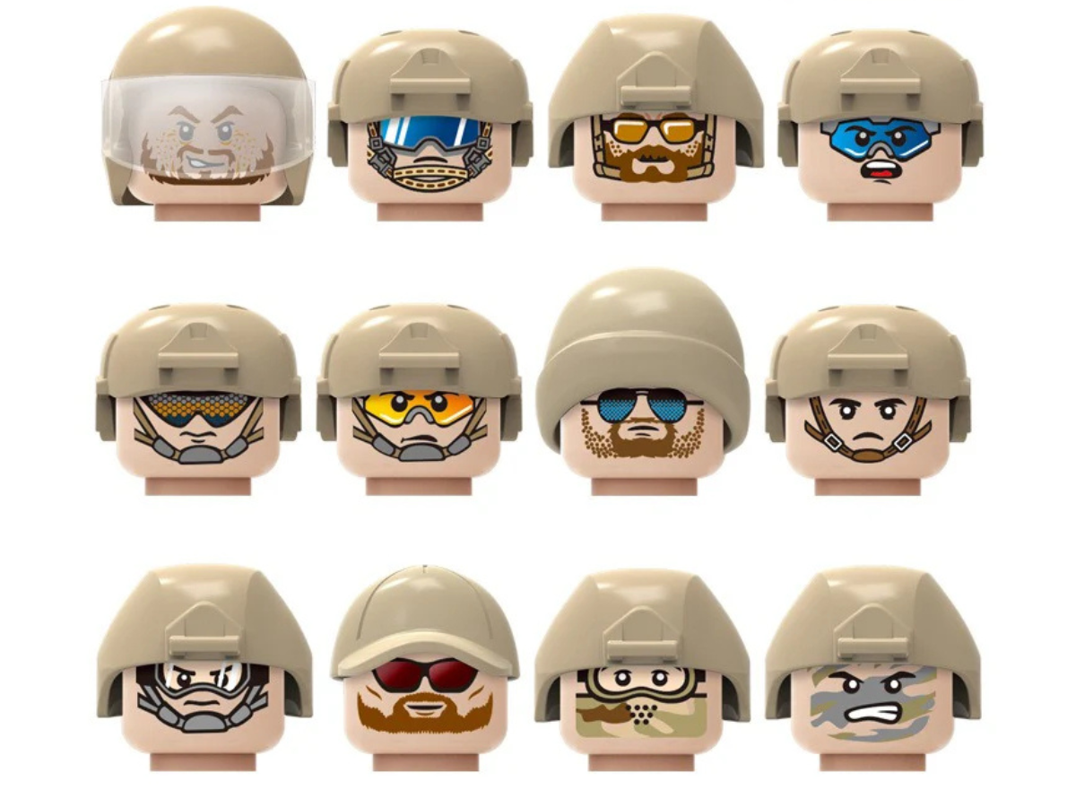 The Elite Guardians: Valor Guard - 12 Man Squad - Mil-Blox