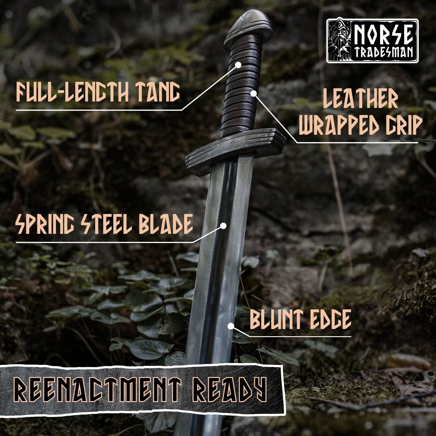 10th Century Viking Sword - "Helbítr"